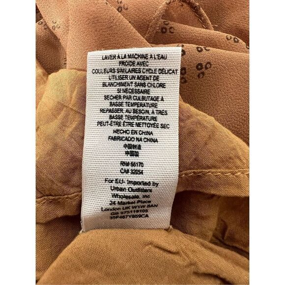 NWOT Free People Women's Baby Dee Chiffon Sheer Fit & Flare Mini Dress Size S - Picture 10 of 10